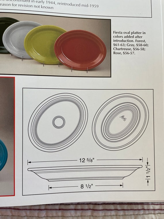 Fiesta oval platter discount