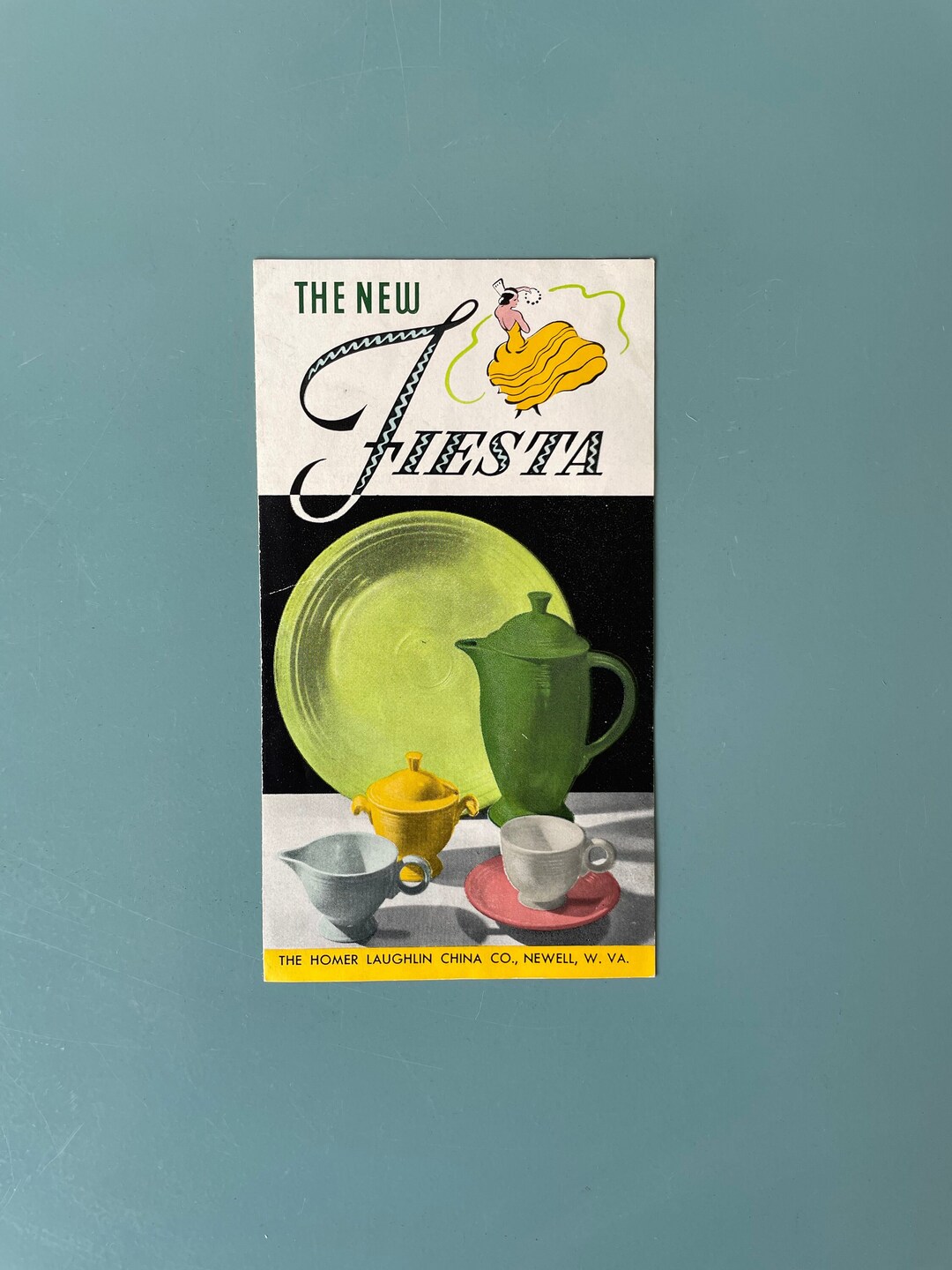 Vintage Fiesta fiestaware Original Price List / July 1952 Etsy
