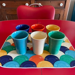 Vintage Fiesta (Fiestaware) Water Tumbler - CHOICE Color