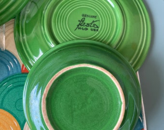 Vintage Fiesta (fiestaware) MEDIUM GREEN Dinnerware CHOICE