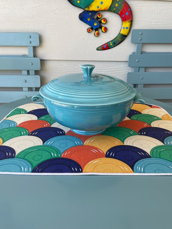 Fiestaware covered casserole hotsell