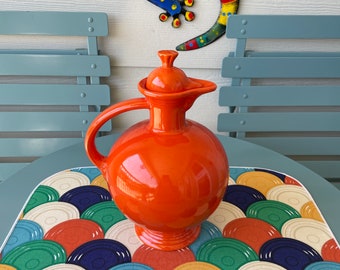 Special Price:  Vintage Fiesta (Fiestaware) CARAFE in Fiesta RED