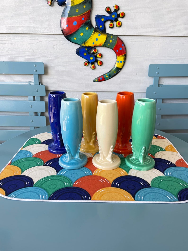 Vintage Fiesta fiestaware Bud Vase CHOICE Color Etsy