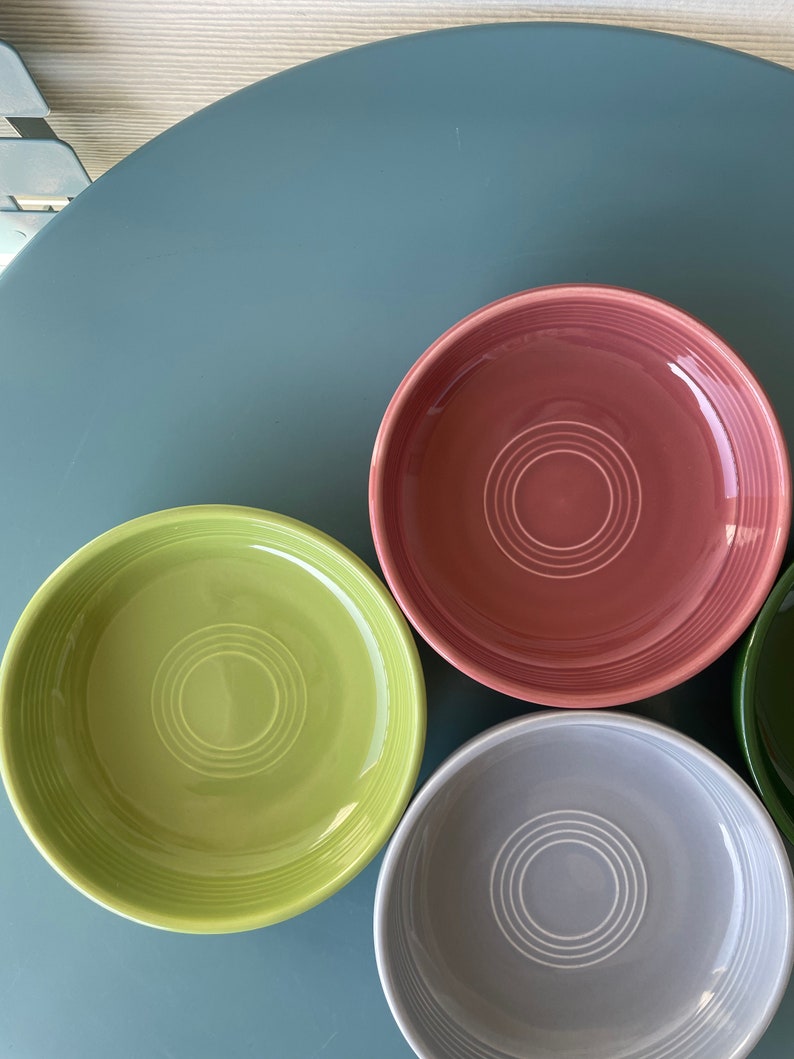 Vintage Fiesta Fiestaware 6" Dessert Bowl - Thumbnail 4