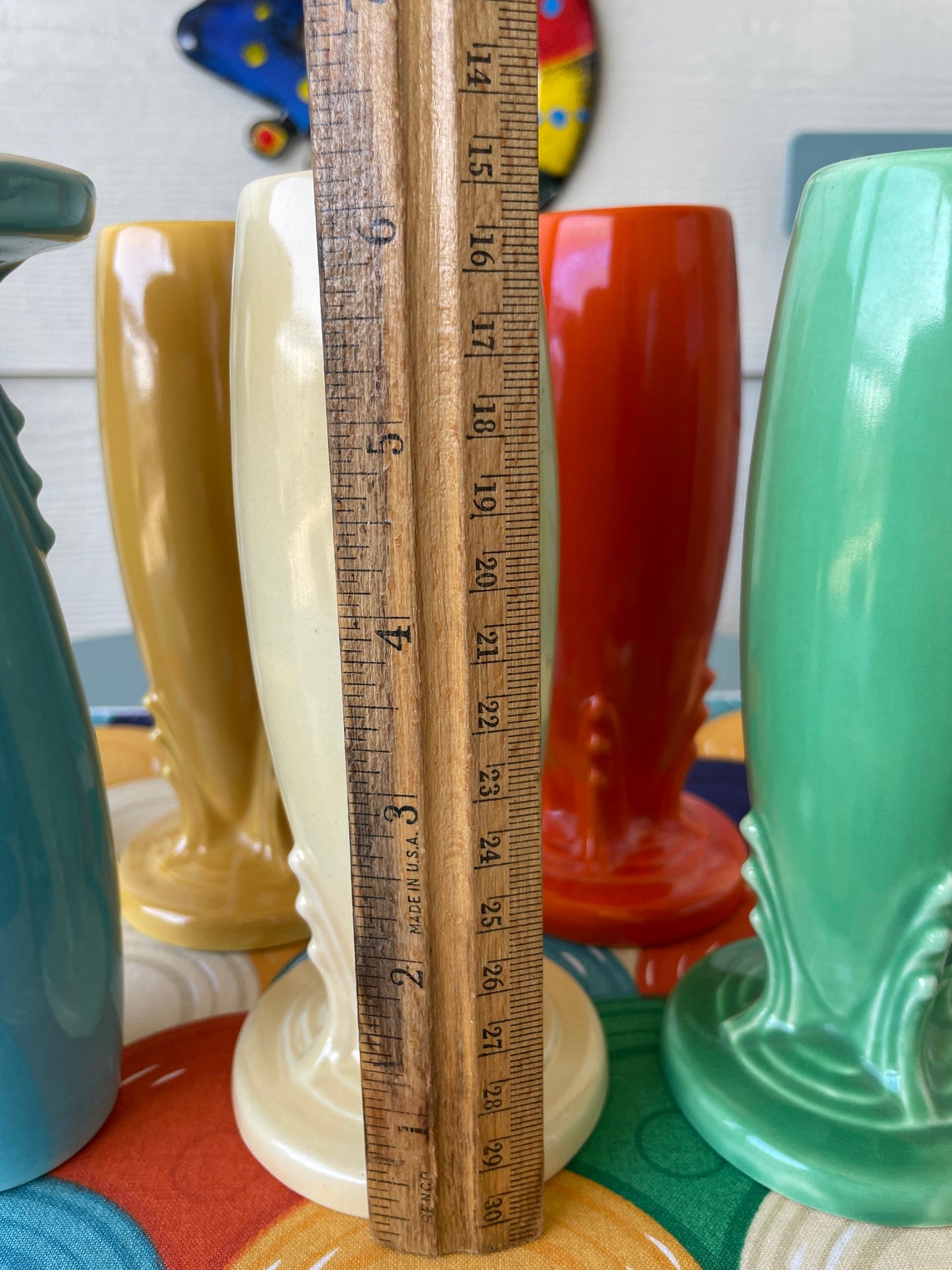 Vintage Fiesta fiestaware Bud Vase CHOICE Color Etsy