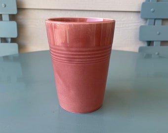 Vintage Harlequin (HLC Fiesta) Water Tumbler in ROSE