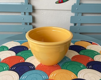 Vintage Fiesta (Fiestaware) #2 Nested Mixing Bowl in YELLOW