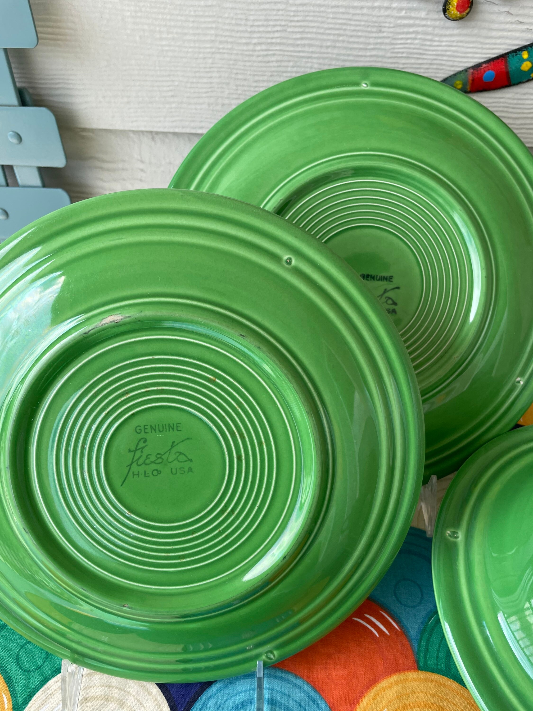 VINTAGE FIESTA MEDIUM GREEN C/S1959‐1969｜美術品・アンティーク 
