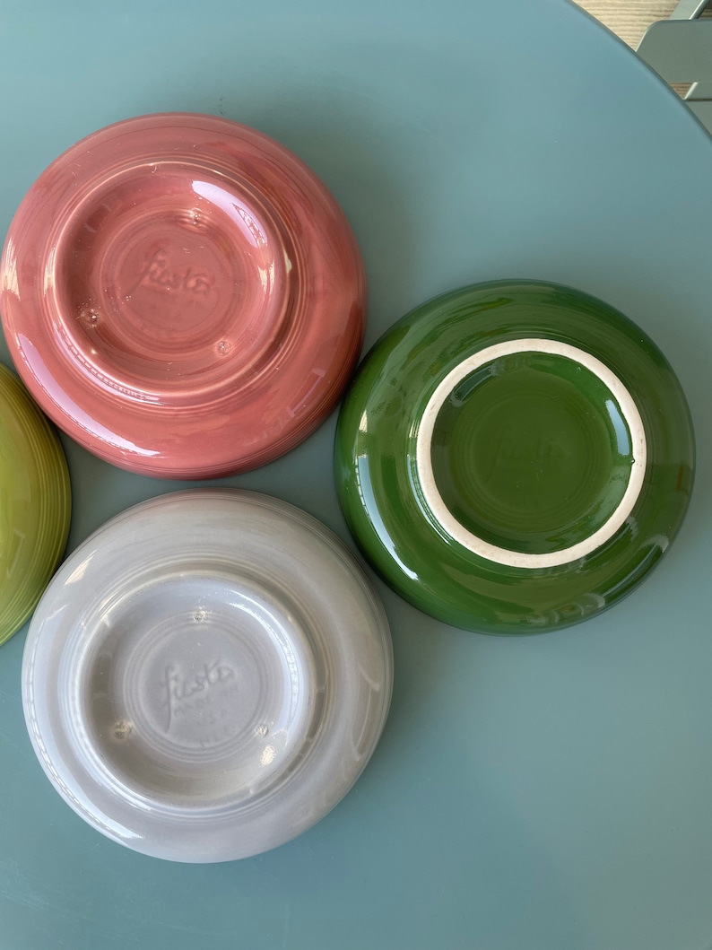 Vintage Fiesta Fiestaware 6" Dessert Bowl - Thumbnail 5