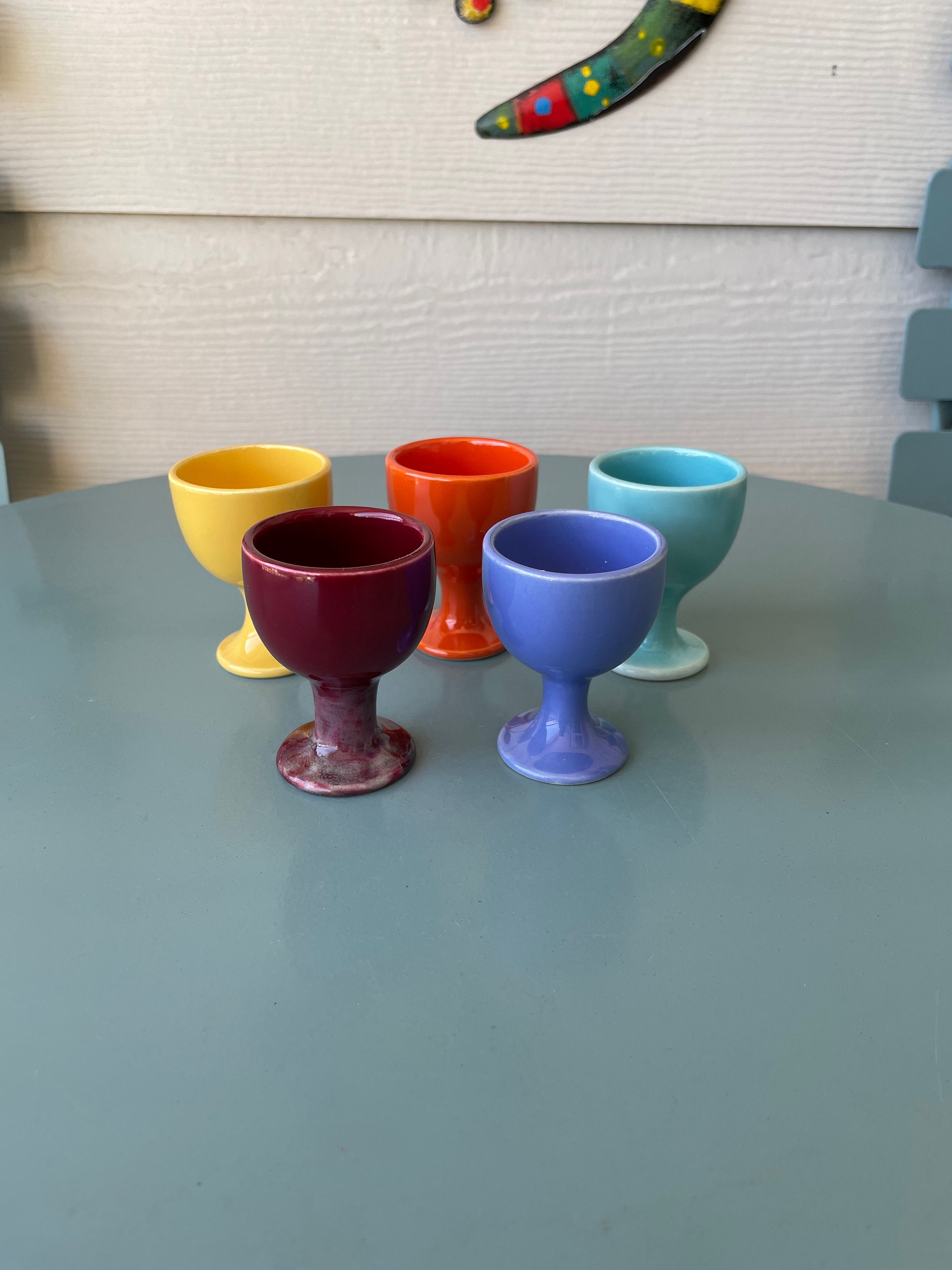 Vintage Harlequin HLC Single Egg Cup CHOICE Color 