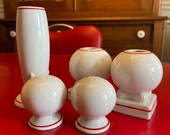 Fiesta (Fiestaware) Holiday (Christmas) Fiesta Red Stripe Accessory Pieces CHOICE