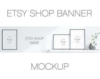 Download Banner Mockup Etsy