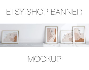 Download Banner Mockup Etsy