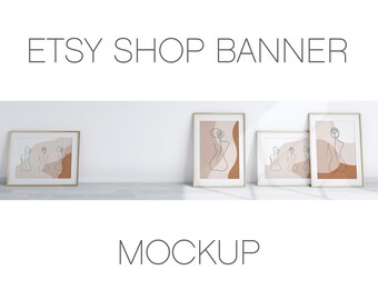 Download Banner Mockup Etsy