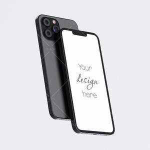 Phone Mockup, JPG PNG PSD, Minimalist Device Mockup, Phone Template