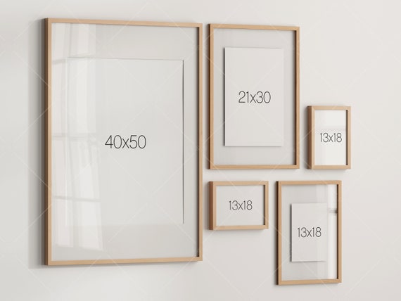 Gallery Wall Mockup, Frame Mockup, Poster Frame Mockup, Photo