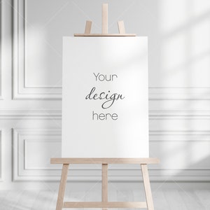 Easel Sign Mockup A1, Wedding Sign Mockup, Welcome Sign Mockup, Easel Mockup, Seating Chart Mockup, Baby Shower Mockup, PSD Mockup