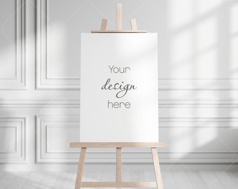 Easel Sign Mockup A1, Wedding Sign Mockup, Welcome Sign Mockup, Easel Mockup, Seating Chart Mockup, Baby Shower Mockup, PSD Mockup