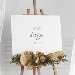 Welcome Sign Mockup, Wedding Sign Mockup, Easel Sign Mockup, Easel Mockup, Sign Mockup, Seating Chart Mockup, Baby Shower Mockup, PSD Mockup