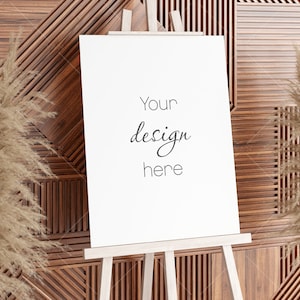 Easel Sign Mockup, Wedding Sign Mockup, Welcome Sign Mockup, Easel Mockup, Sign Mockup, Seating Chart Mockup, Baby Shower Mockup, PSD Mockup