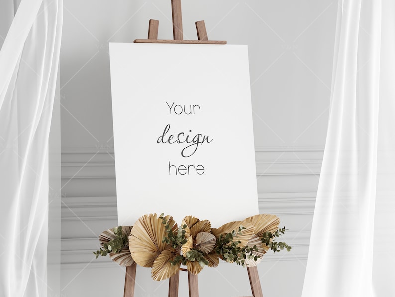 Easel Sign Mockup Wedding Sign Mockup Sign Mockup Etsy