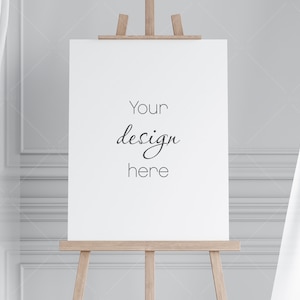 Sign Mockup, Easel Sign Mockup, Wedding Sign Mockup, Welcome Sign Mockup, Easel Mockup, Seating Chart Mockup, Baby Shower Mockup, PSD Mockup