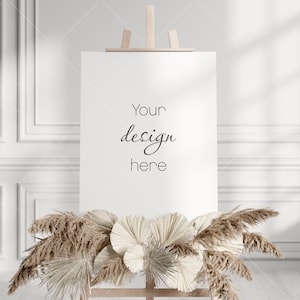 Easel Sign Mockup, Wedding Sign Mockup, Welcome Sign Mockup, Easel Mockup, Sign Mockup, Seating Chart Mockup, Baby Shower Mockup, PSD Mockup