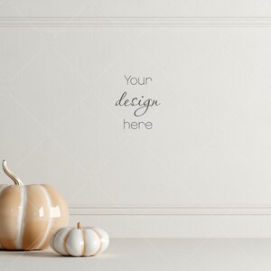 Halloween Interior Background, Halloween Wall Mockup, JPG