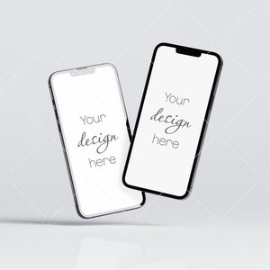 Phone Mockup, JPG PNG PSD, Minimalist Device Mockup, Phone Template