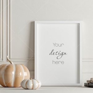 Halloween Rahmen Mockup A4, A3, PSD JPG PNG