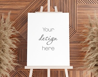 Sign Mockup, Wedding Sign Mockup, Welcome Sign Mockup, Easel Mockup, Sign Mockup, Seating Chart Mockup, Baby Shower Mockup, PSD Mockup