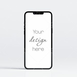 Phone Mockup, JPG PNG PSD, Minimalist Device Mockup, Phone Template