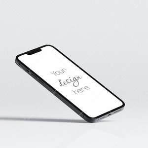Phone Mockup, JPG PNG PSD, Minimalist Device Mockup, Phone Template