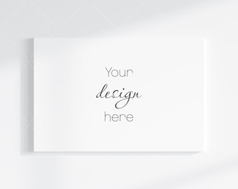 3x2 Horizontal Canvas Mockup, Landscape Smart Object (PSD JPG)