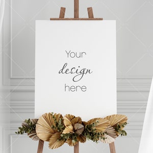 Sign Mockup, Easel Sign Mockup, Wedding Sign Mockup, Welcome Sign Mockup, Easel Mockup, Seating Chart Mockup, Baby Shower Mockup, PSD Mockup