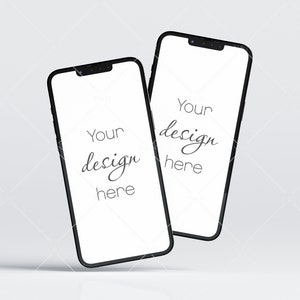 Phone Mockup, JPG PNG PSD, Minimalist Device Mockup, Phone Template