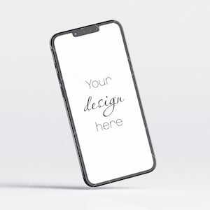 Phone Mockup, JPG PNG PSD, Minimalist Device Mockup, Phone Template