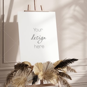 Easel Sign Mockup, Wedding Sign Mockup, Welcome Sign Mockup, Easel Mockup, Sign Mockup, Seating Chart Mockup, Baby Shower Mockup, PSD Mockup