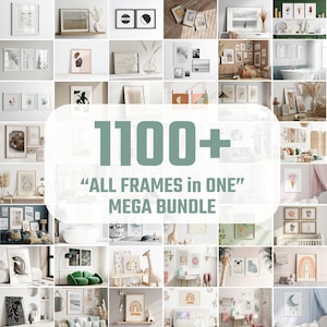 Frame Mockup Bundle - All Frames Mockups in 1