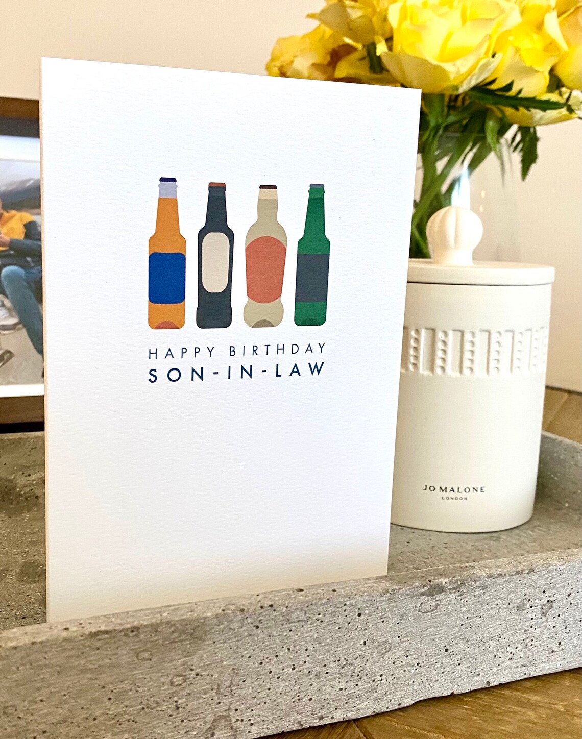 Personalised Beer Birthday Card Etsy