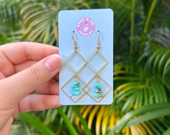 Mist Pillar Anime Inspired Earrings