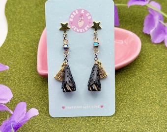 Pendientes inspirados en el anime de Olruggio Witch Hat Atelier