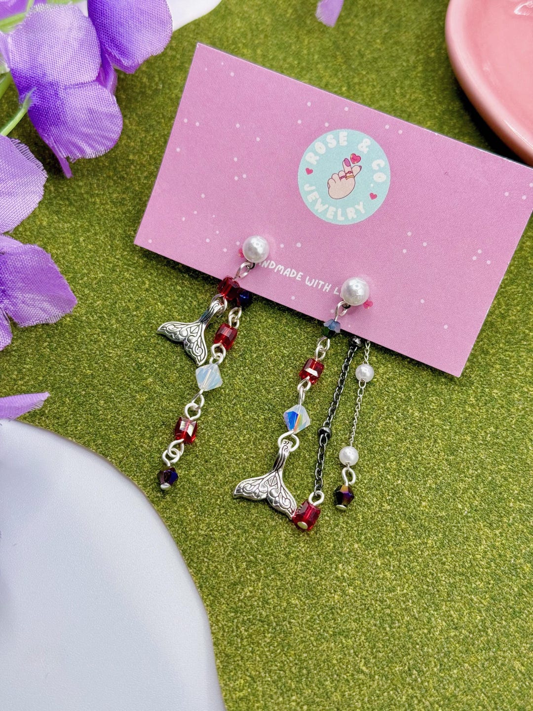Rafayel: Ignited Echoes Love and Deepspace Inspired Earrings - Etsy