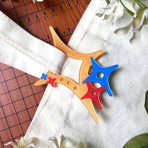 Star Acrylic Carabiner