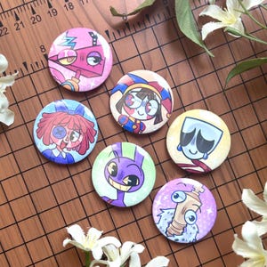 Amazing Digital Circus Buttons