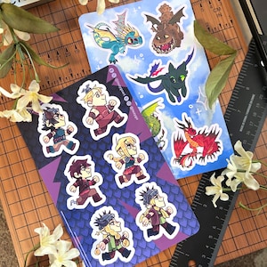 HTTYD Sticker Sheets