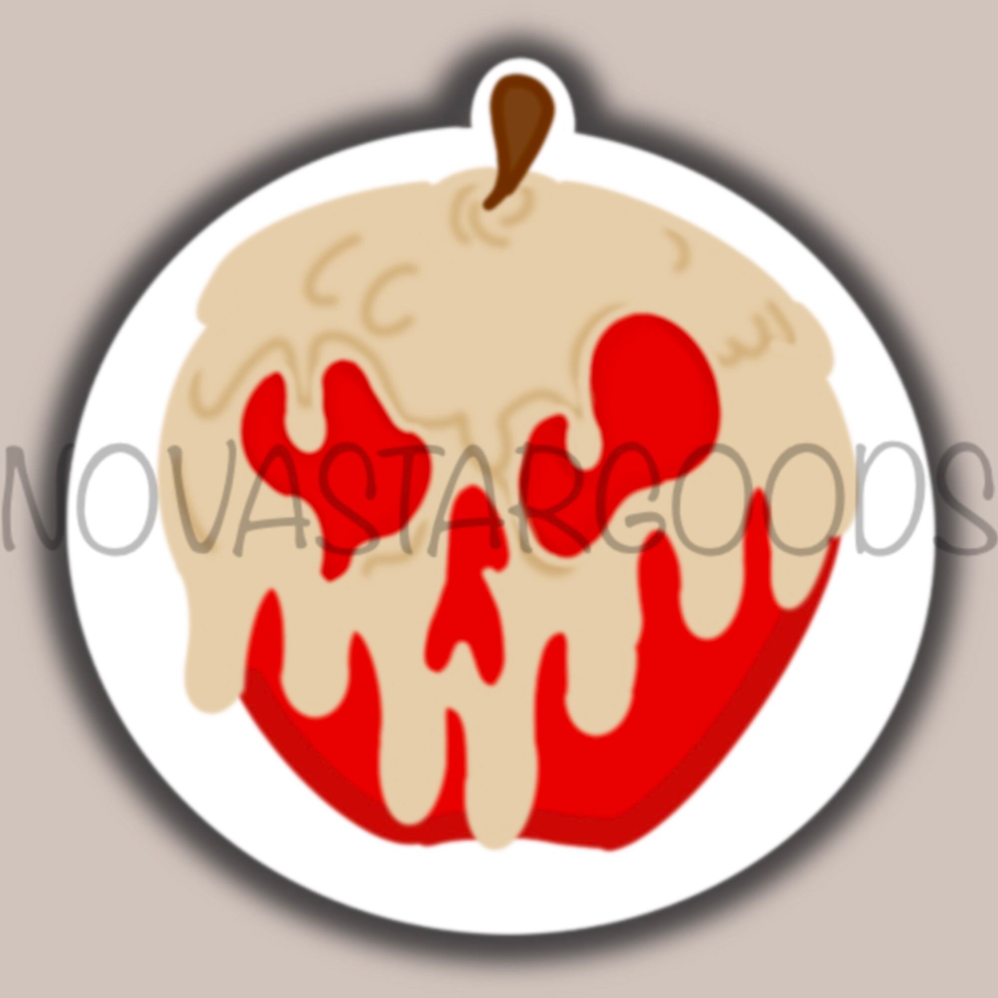 Poison Apple Stickerwaterprooflaptop stickerdisney sticker Etsy
