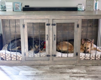 large dog kennel