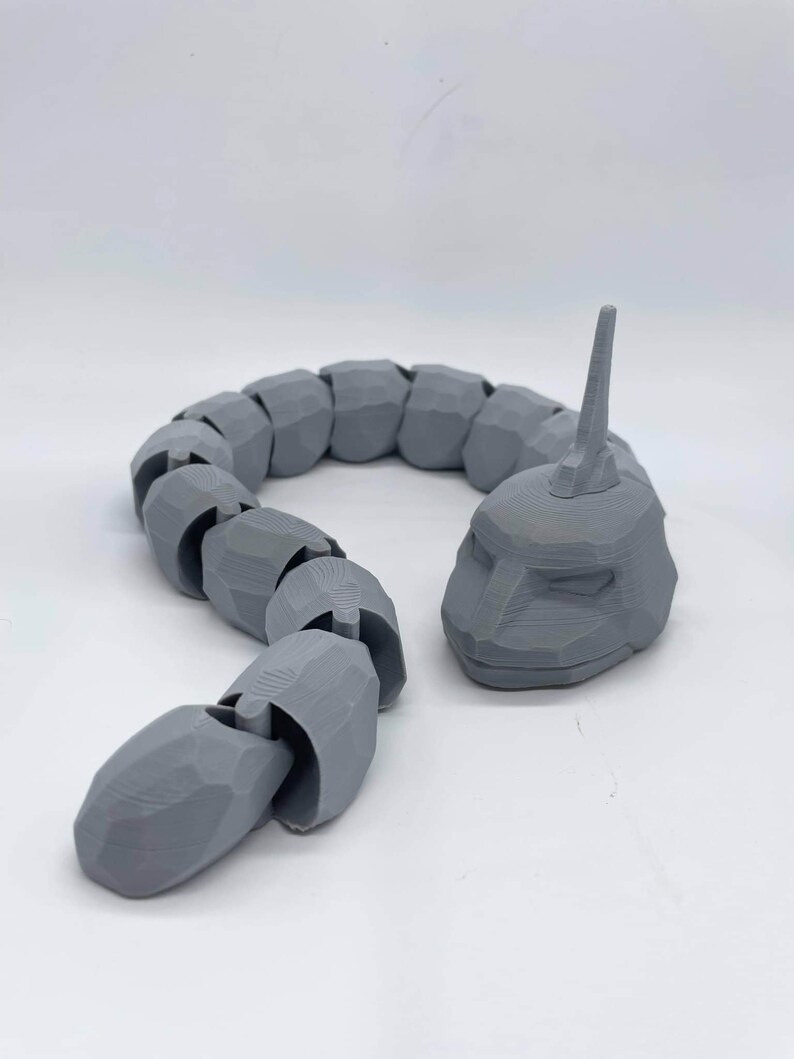 3D Printed Articulated Fidget Toy Onix Authorized Seller Etsy