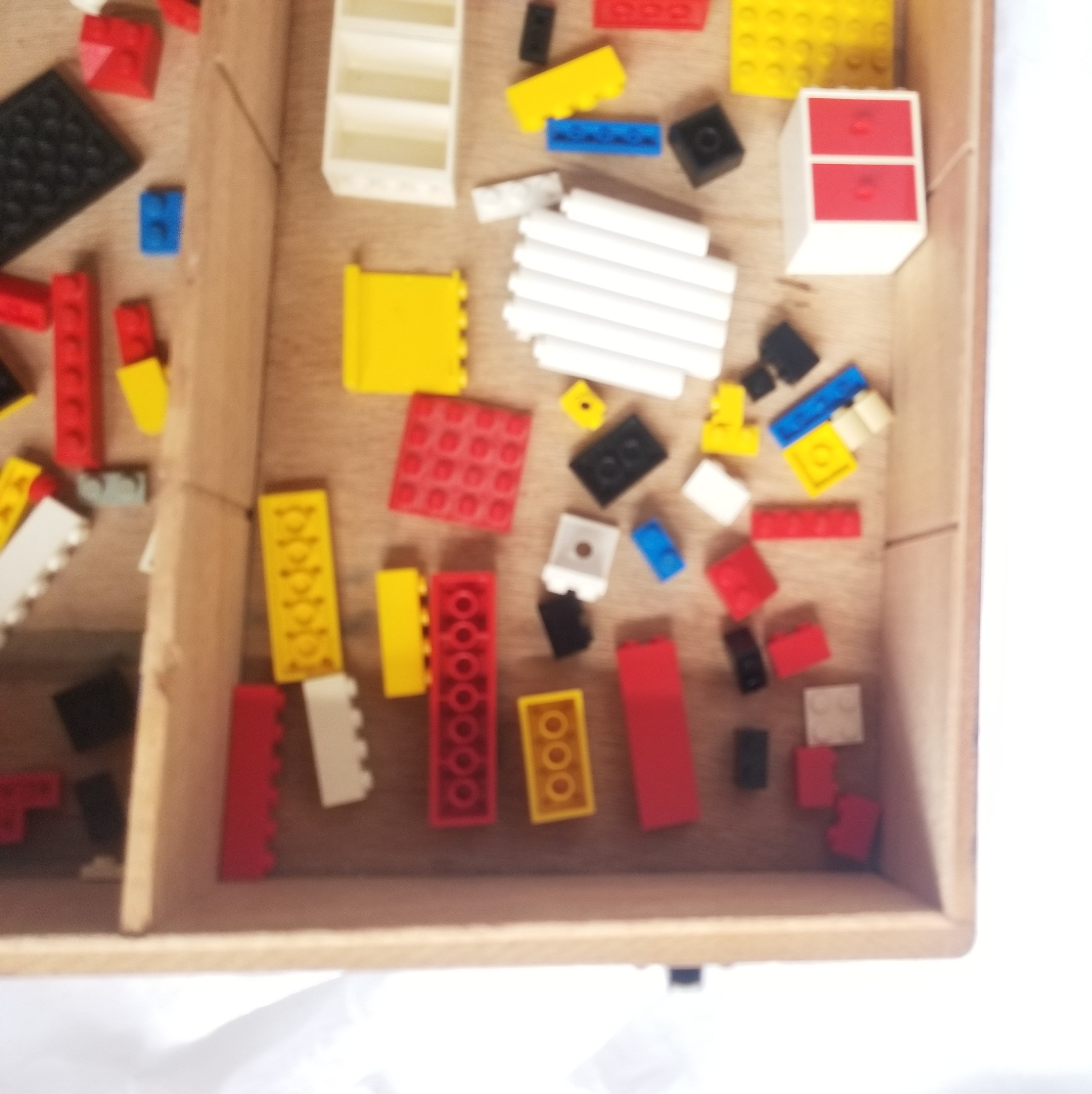 Wooden LEGO Box, vintage LEGO box, classic LEGO box